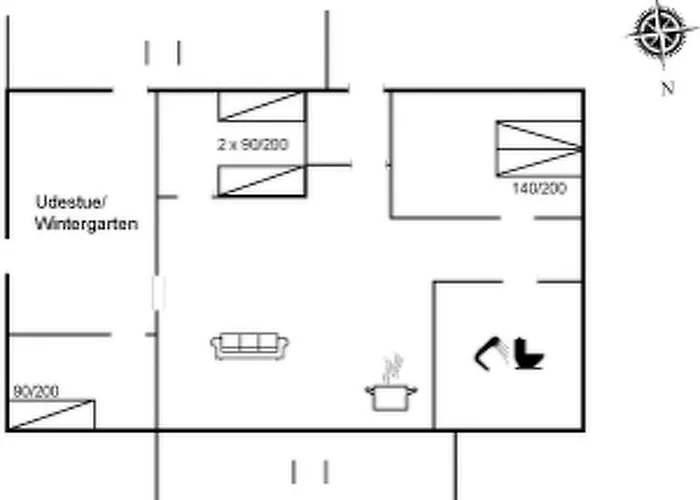 Сasa de vacaciones Holiday Home Ovli - 3-8Km From The Sea By Interhome